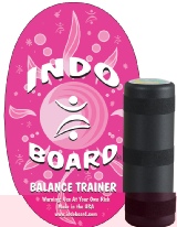 Pink Indoboard balance trainer