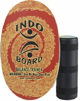 Orange Indoboard balance trainer
